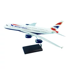 Airbus A380 British Airways repülőgép modell G-XLEL