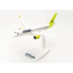Airbus A220-300 Air Baltic repülőgép modell YL-AAZ