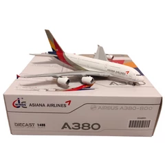 Airbus A380 Asiana Airlines repülőgép modell HL762