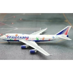 Boeing 747-400 Transaero Airlines "Flight of Hope" modell EI-XLK