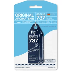 Aviationtag Boeing 737-800 TUI D-ABKA (sötétkék)