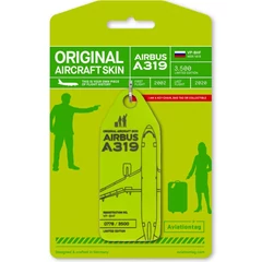 Aviationtag Airbus A319 S7 VP-BHF