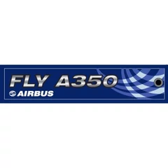 Airbus 350 Remove Before Flight kulcstartó