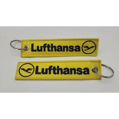 Lufthansa kulcstartó (retró sárga)