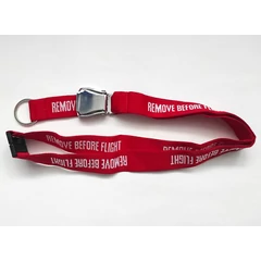 Remove Before Flght nyakpánt övcsattal
