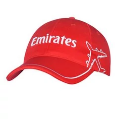 Emirates piros baseball sapka