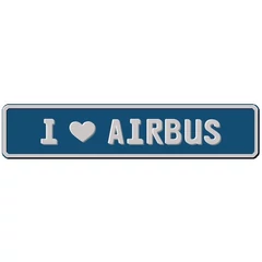 Airbus rendszámtábla