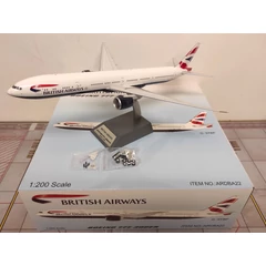 Boeing B-777 British Airways repülőgép modell G-STBP