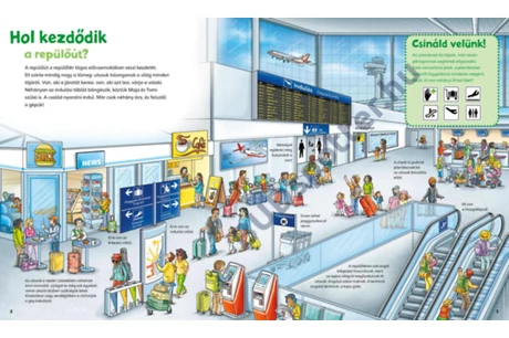 Repülőtér - Gyertek felfedezőútra, vár a reptér! - Mi Micsoda Junior