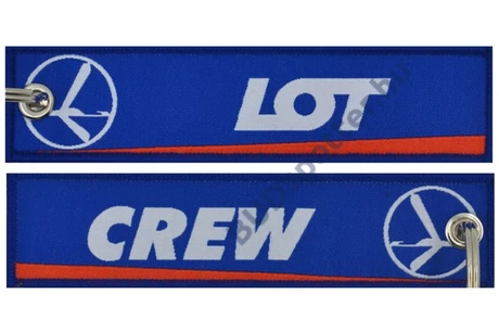 LOT crew kulcstartó