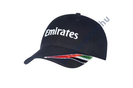 Emirates fekete baseball sapka