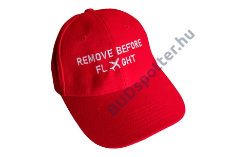 Remove Before Flight baseball sapka