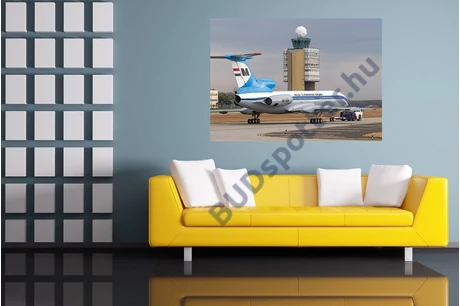 Repülőgépfotós vászonkép Malév Tu-154 HA-LCA