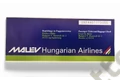 Eredeti, kitöltetlen Malév repülőjegy csomag