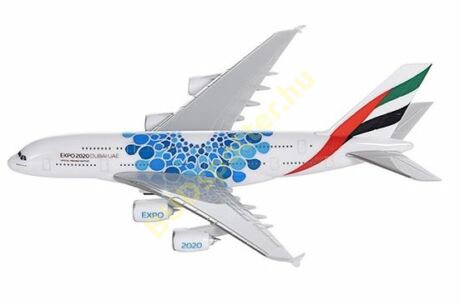 Emirates A380 kék hűtőmágnes