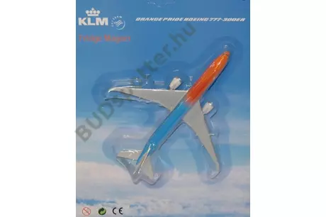 KLM 777 hűtőmágnes