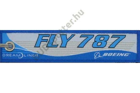 Boeing 787 FLY kulcstartó