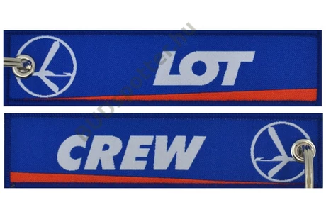 LOT crew kulcstartó