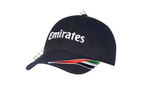 Emirates fekete baseball sapka