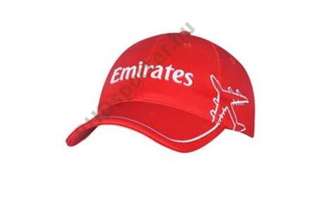 Emirates piros baseball sapka