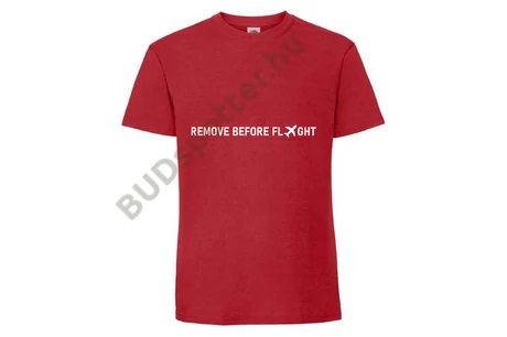 Remove before flight póló